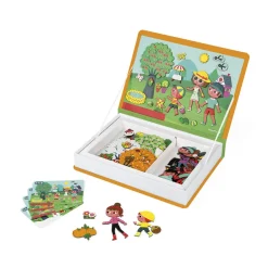 Janod Magnéti'book 4 saisons, 115 magnets* Jeux Éducatifs Magnétiques
