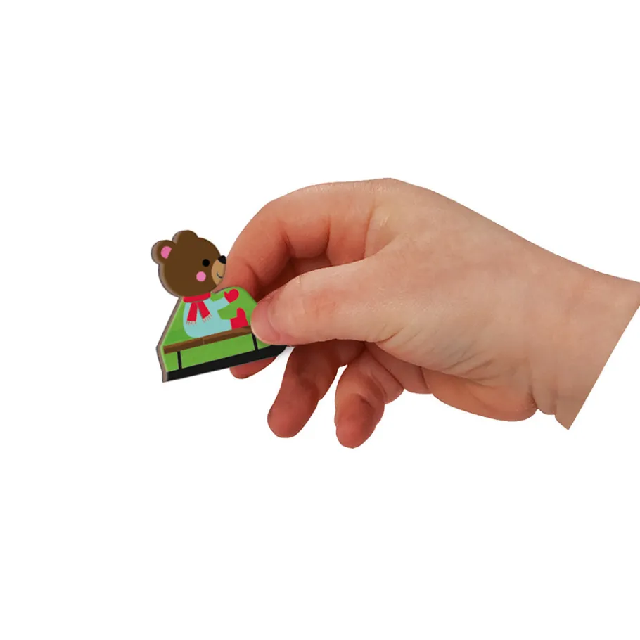 Janod Magnéti'book 4 saisons, 115 magnets* Jeux Éducatifs Magnétiques