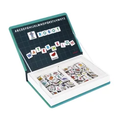 Janod Magnéti'book alphabet anglais, 142 magnets* Jeux Éducatifs Chiffres & Lettres|Jeux Éducatifs Magnétiques