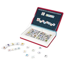 Janod Magnéti'book alphabet espagnol, 144 magnets* Jeux Éducatifs Chiffres & Lettres|Jeux Éducatifs Magnétiques