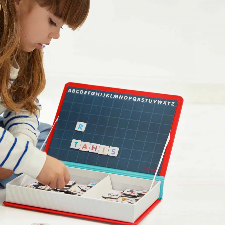 Janod Magnéti'book alphabet français, 142 magnets* Jeux Éducatifs Maternelle|Jeux Éducatifs Magnétiques
