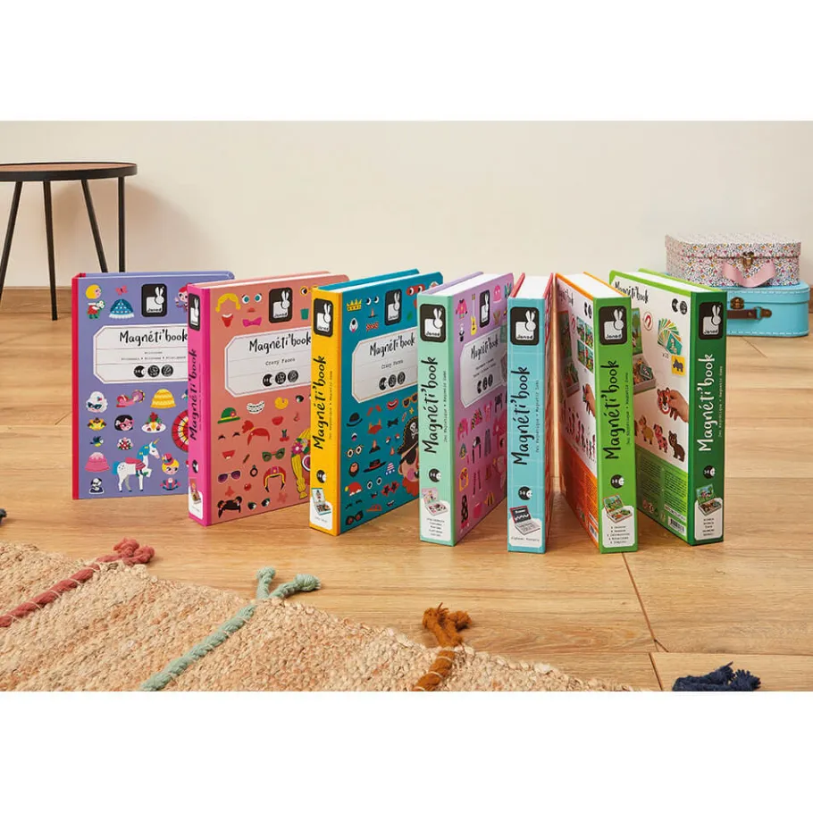 Janod Magnéti'book alphabet français, 142 magnets* Jeux Éducatifs Maternelle|Jeux Éducatifs Magnétiques