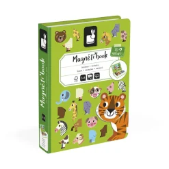 Janod Magnéti'book animaux, 30 magnets* Jeux Éducatifs Magnétiques