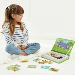 Janod Magnéti'book animaux, 30 magnets* Jeux Éducatifs Magnétiques