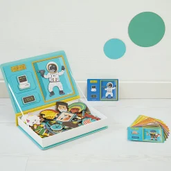 Janod Magnéti'book Histoire* Jeux Éducatifs Maternelle|Jeux Éducatifs Magnétiques