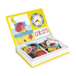 Janod Magnéti'book j'apprends l'heure, 75 magnets* Jeux Éducatifs Primaire|Jeux Éducatifs Chiffres & Lettres