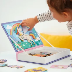 Janod Magnéti'book Licornes* Jeux Éducatifs Maternelle|Jeux Éducatifs Magnétiques