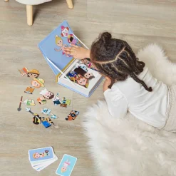 Janod Magnéti'book Métiers* Jeux Éducatifs Maternelle|Jeux Éducatifs Magnétiques