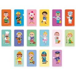 Janod Magnéti'book Métiers* Jeux Éducatifs Maternelle|Jeux Éducatifs Magnétiques