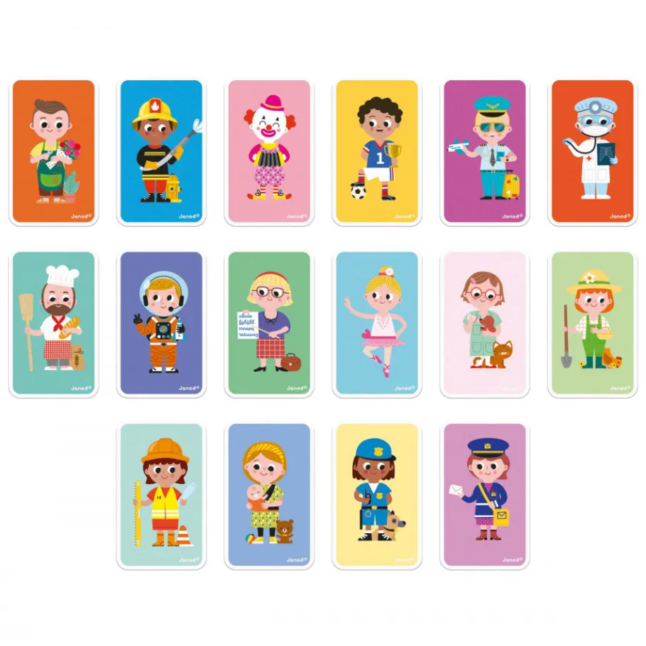 Janod Magnéti'book Métiers* Jeux Éducatifs Maternelle|Jeux Éducatifs Magnétiques