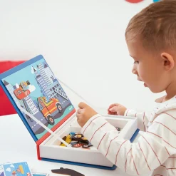 Janod Magnéti'book Pompiers* Jeux Éducatifs Maternelle|Jeux Éducatifs Magnétiques