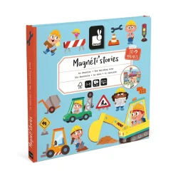 Janod Magnéti'stories le Chantier* Jeux Éducatifs Maternelle|Jeux Éducatifs Magnétiques