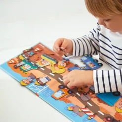 Janod Magnéti'stories le Chantier* Jeux Éducatifs Maternelle|Jeux Éducatifs Magnétiques