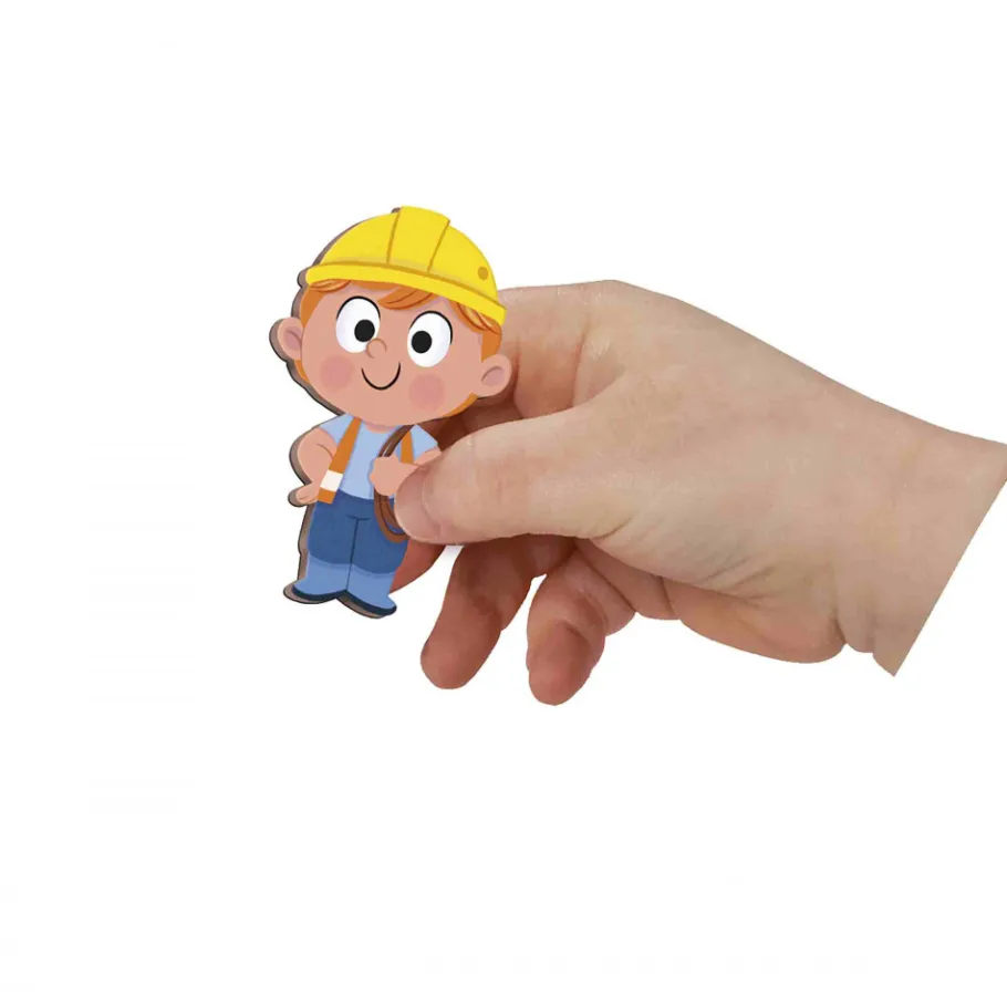 Janod Magnéti'stories le Chantier* Jeux Éducatifs Maternelle|Jeux Éducatifs Magnétiques