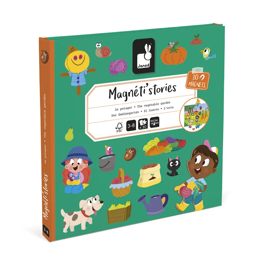 Janod Magnéti'stories le Potager* Jeux Éducatifs Maternelle|Jeux Éducatifs Magnétiques