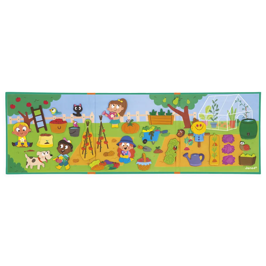 Janod Magnéti'stories le Potager* Jeux Éducatifs Maternelle|Jeux Éducatifs Magnétiques