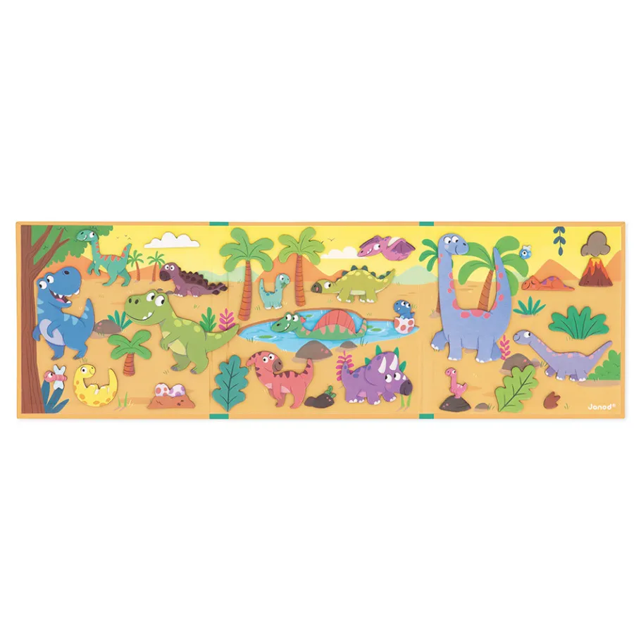 Janod Magnéti'stories les Dinosaures* Jeux Éducatifs Maternelle|Jeux Éducatifs Magnétiques