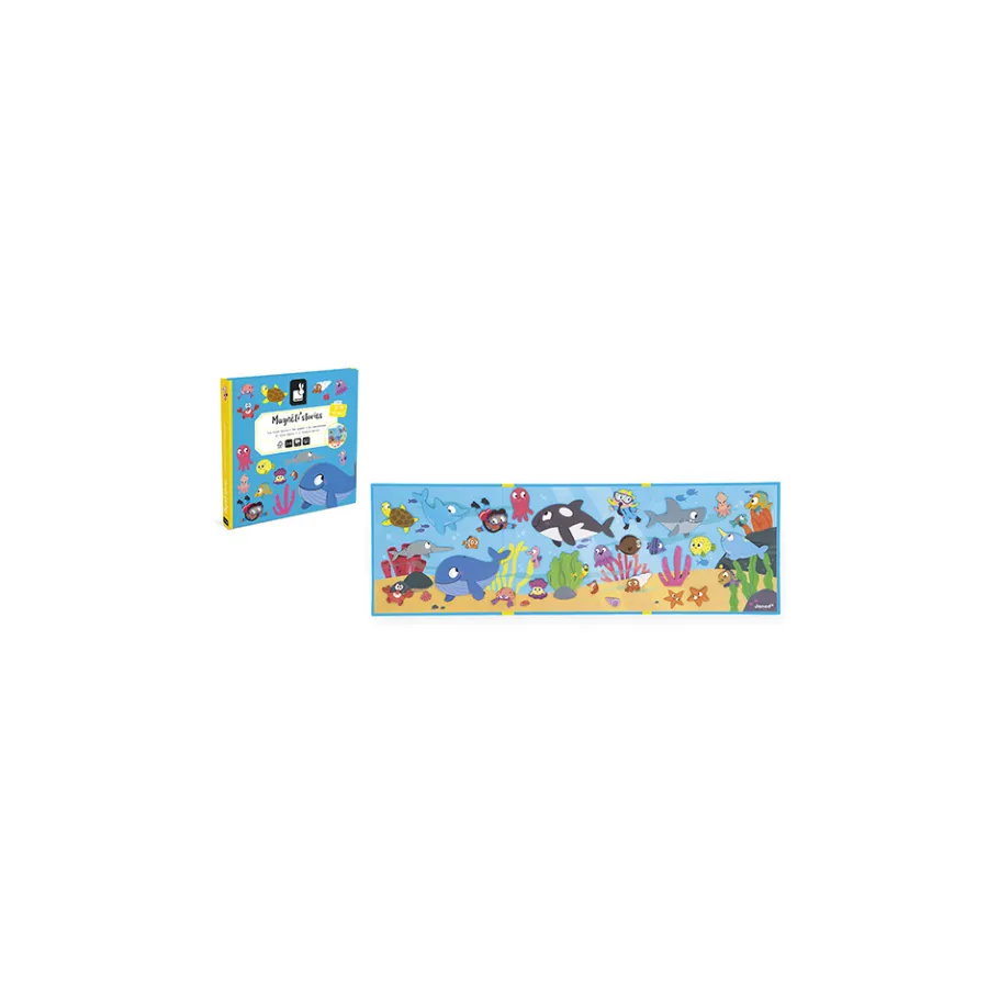 Janod Magnéti'stories les Fonds Marins* Jeux Éducatifs Maternelle|Jeux Éducatifs Magnétiques