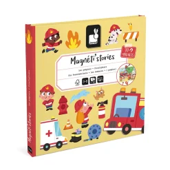 Janod Magnéti'stories les Pompiers* Jeux Éducatifs Maternelle|Jeux Éducatifs Magnétiques