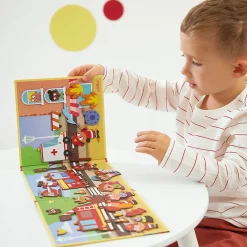 Janod Magnéti'stories les Pompiers* Jeux Éducatifs Maternelle|Jeux Éducatifs Magnétiques