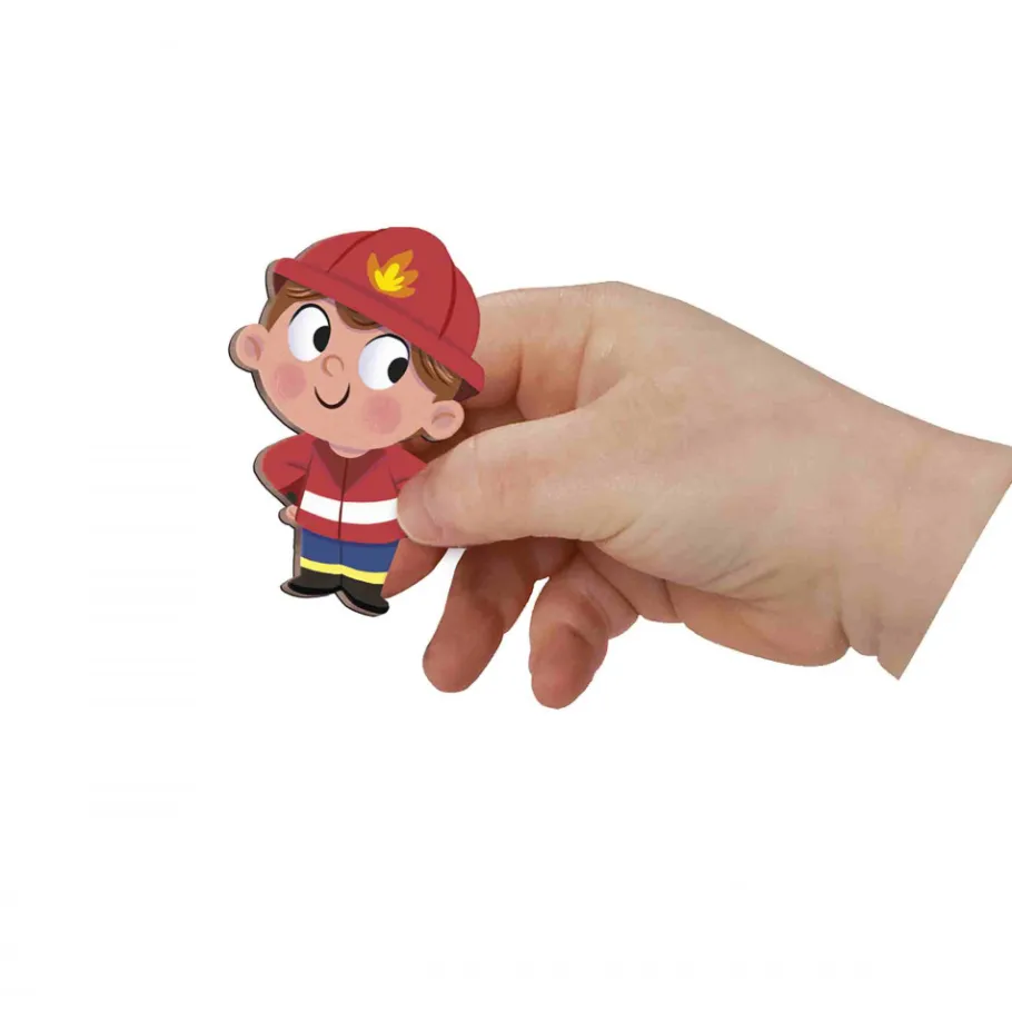 Janod Magnéti'stories les Pompiers* Jeux Éducatifs Maternelle|Jeux Éducatifs Magnétiques