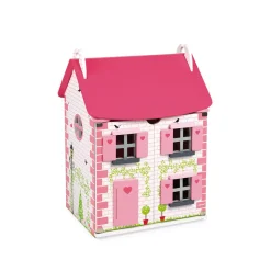 Janod Maison de poupées Mademoiselle (bois)* Maison De Poupées|Accessoires Poupons, Poupées & Ménage