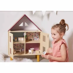 Janod Maison de Poupées Twist* Maison De Poupées|Accessoires Poupons, Poupées & Ménage