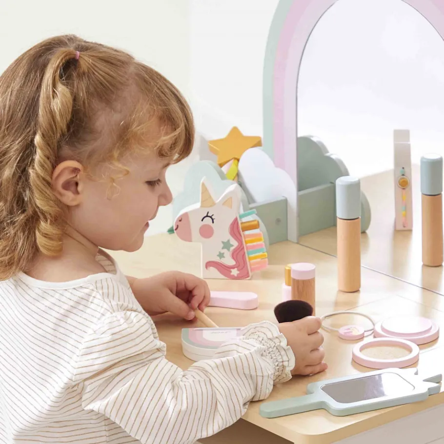 Janod Mallette Beauté Licorne* Beauté|Imitation Métiers