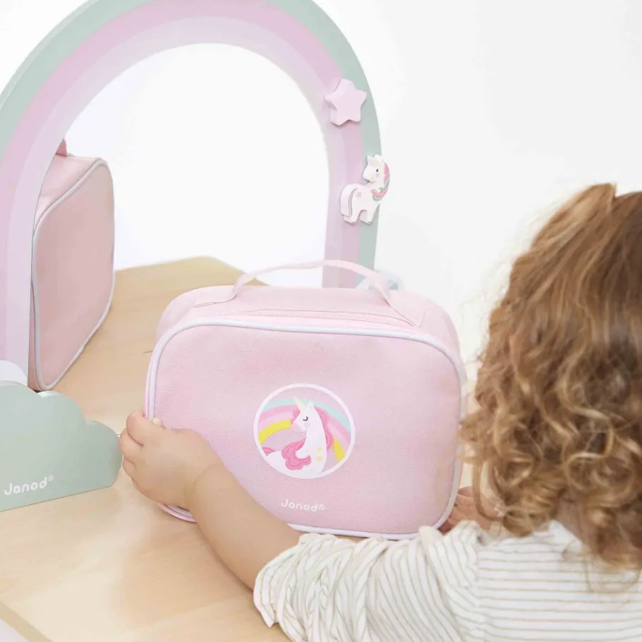 Janod Mallette Beauté Licorne* Beauté|Imitation Métiers