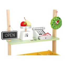 Janod Marchande Farm Market* Tracteurs & Animaux De La Ferme|Cuisines, Dinettes & Marchandes