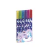 Janod Marqueurs pailletés Dreamland x6* Peinture Par Numéro & Coloriage|Tampons & Papeterie