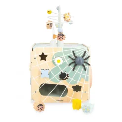 Janod Maxi Cube Multi-activités Sweet Cocoon* Bouliers, Loopings & Panneaux D'Activités|Cubes & Pyramides