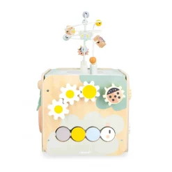 Janod Maxi Cube Multi-activités Sweet Cocoon* Bouliers, Loopings & Panneaux D'Activités|Cubes & Pyramides