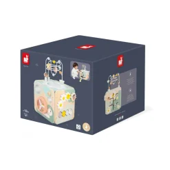Janod Maxi Cube Multi-activités Sweet Cocoon* Bouliers, Loopings & Panneaux D'Activités|Cubes & Pyramides
