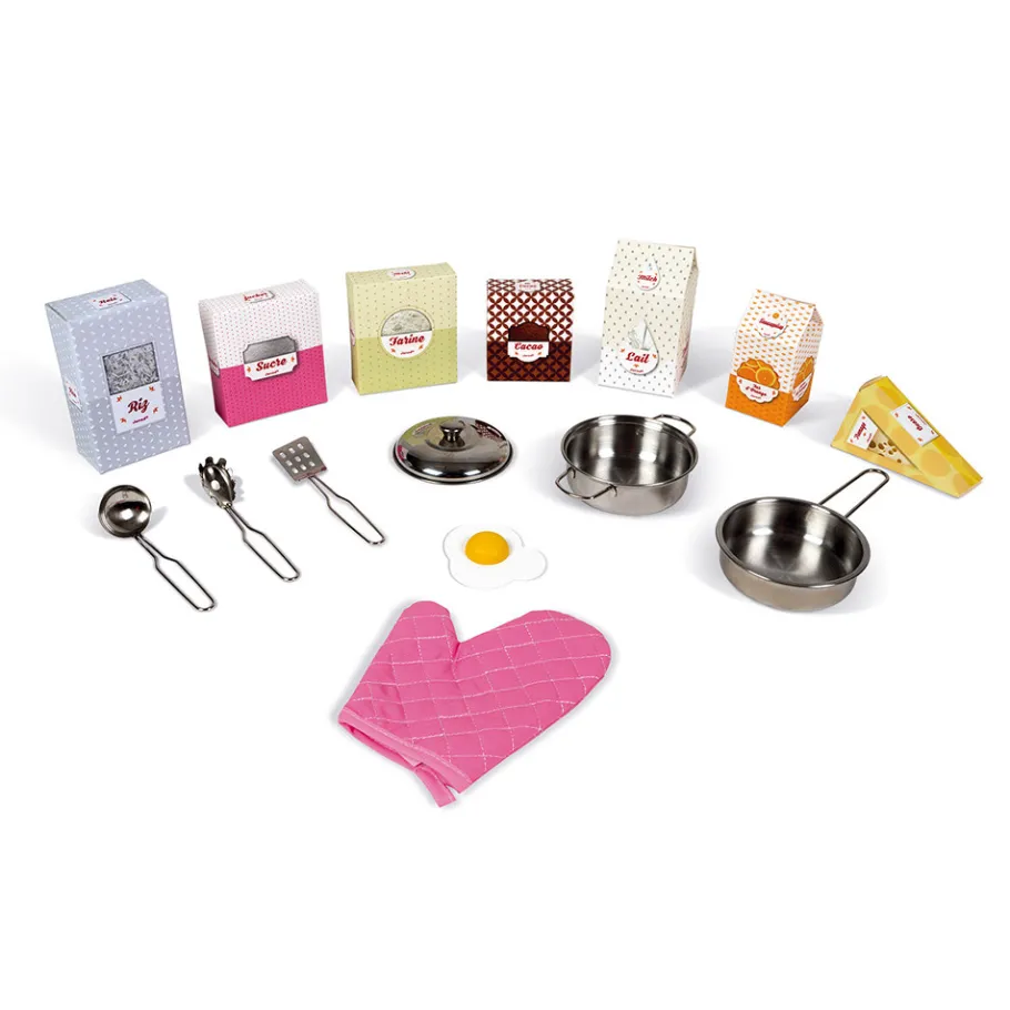 Janod Maxi cuisine Macaron (bois)* Cuisines, Dinettes & Marchandes