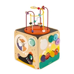 Janod Maxi looping multi-activités (bois)* Formes & Couleurs|Bouliers, Loopings & Panneaux D'Activités