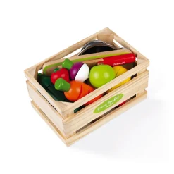 Janod Maxi Set - Fruits et légumes à découper Green Market (bois)* Cuisines, Dinettes & Marchandes