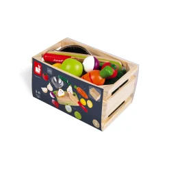 Janod Maxi Set - Fruits et légumes à découper Green Market (bois)* Cuisines, Dinettes & Marchandes