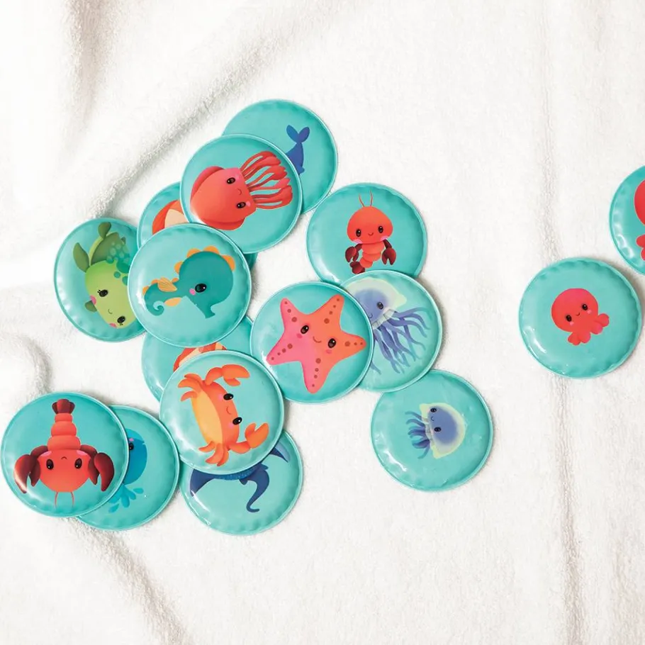 Janod Mémo de Bain Mes Bébés Animaux* Puzzles & Jeux De Mémo Pour Le Bain