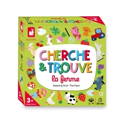 Janod Mon Premier Cherche Et Trouve - La Ferme* Jeux De Mémoire & D'Associations|Tracteurs & Animaux De La Ferme