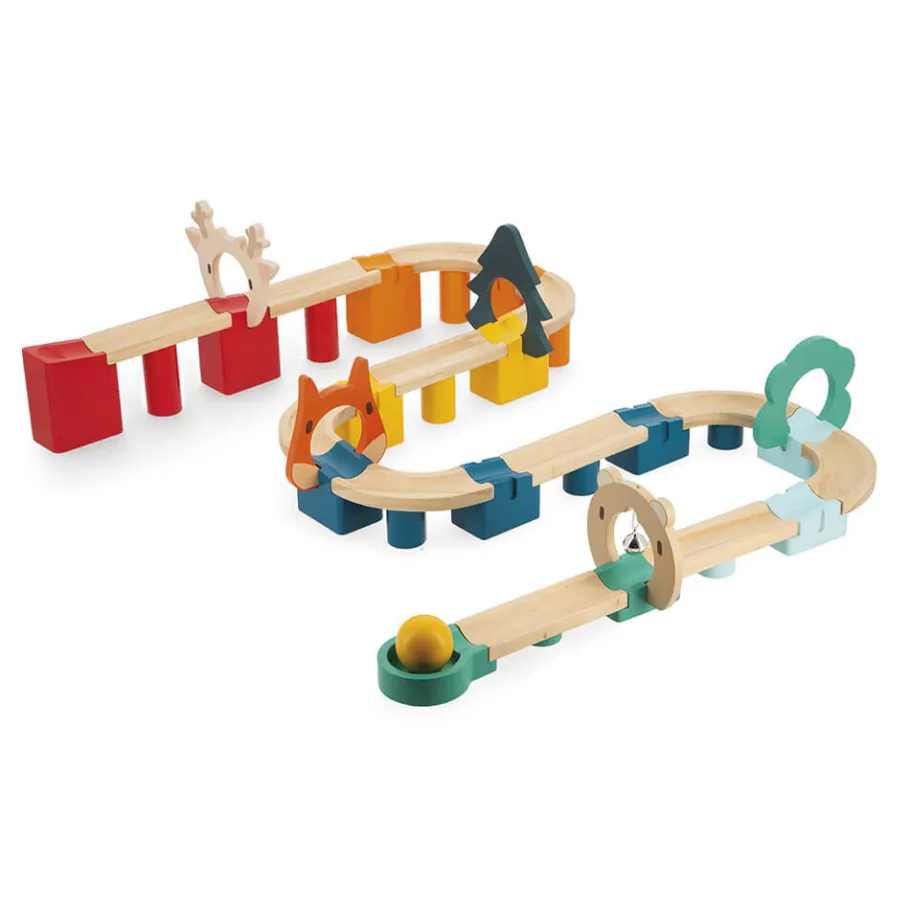 Janod Mon Premier Circuit en Bois* Billes & Toupies|Trains & Véhicules