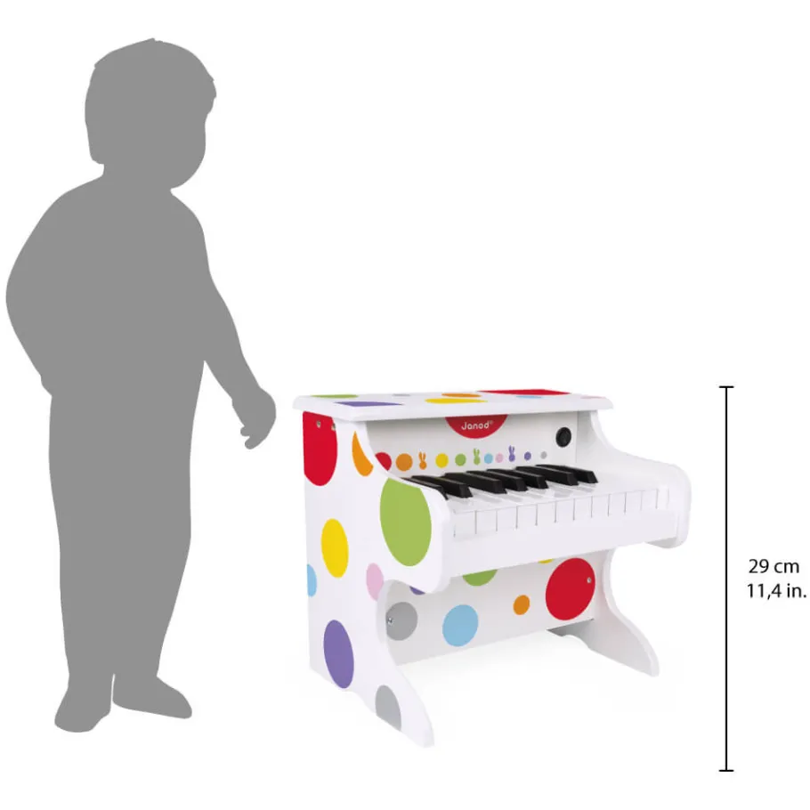 Janod Mon premier piano électronique (bois)* Jouets Musicaux