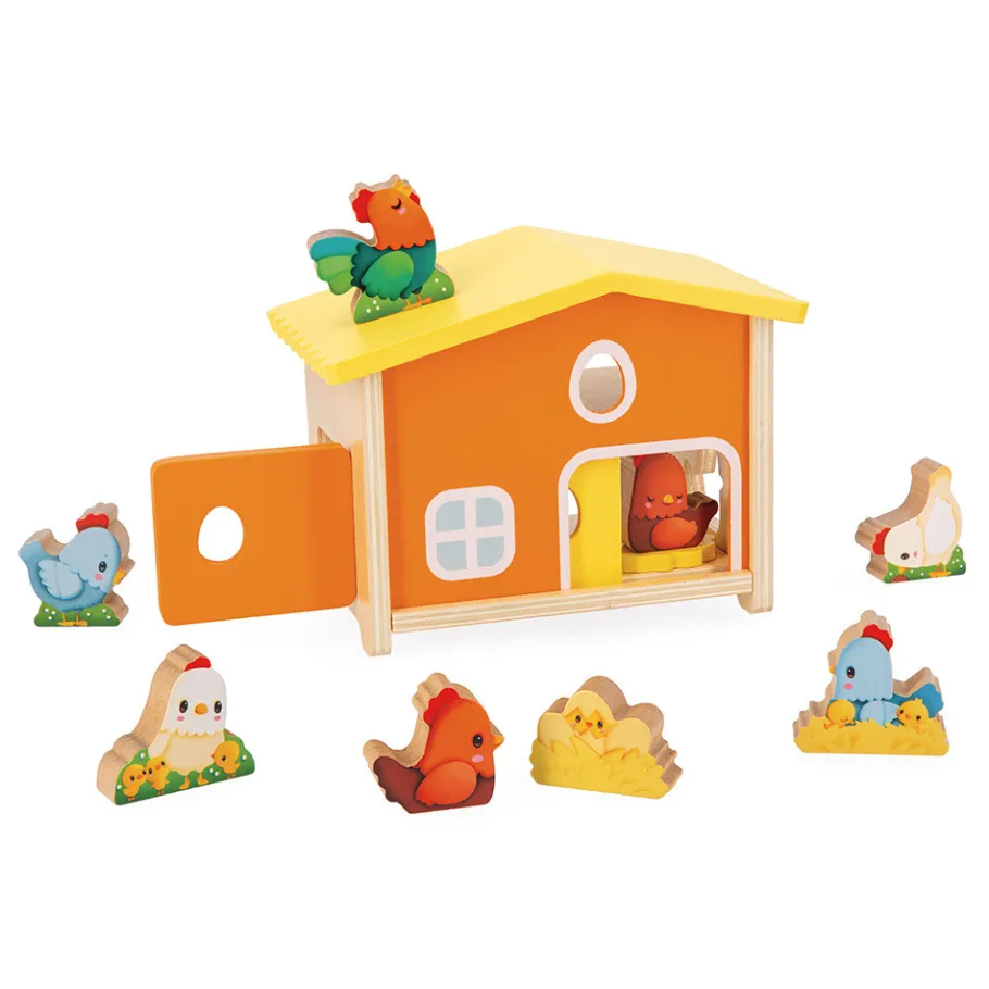 Janod Mon Premier Poulailler* Tracteurs & Animaux De La Ferme