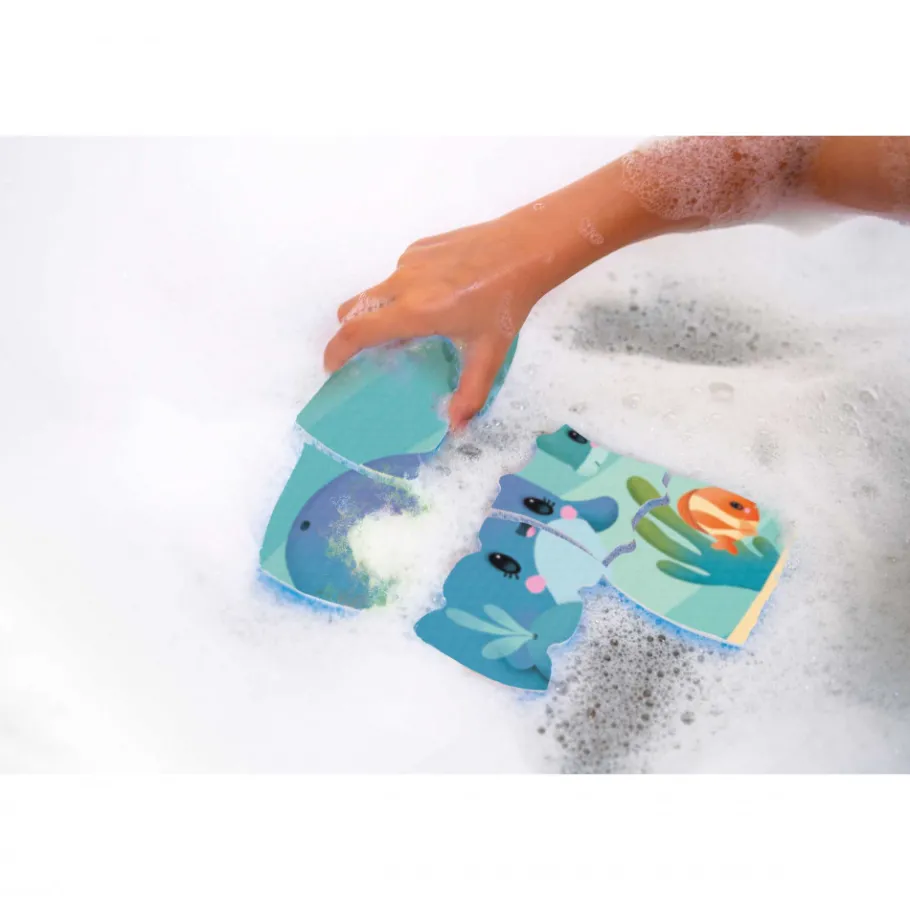 Janod Mon Puzzle de Bain Océan* Puzzles & Jeux De Mémo Pour Le Bain