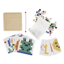 Janod Mosaïque Symétrie et Codage* Jeux Éducatifs Primaire|Jeux Éducatifs Maternelle