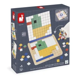 Janod Mosaïque Symétrie et Codage* Jeux Éducatifs Primaire|Jeux Éducatifs Maternelle