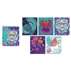 Janod Paillettes & Sables Animaux Scintillants* Sable, Paillettes, Dorure & Strass|Collection 