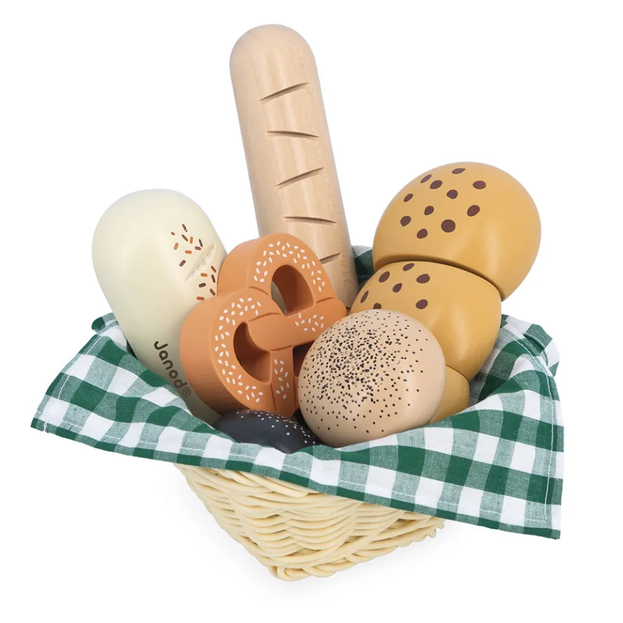 Janod Panier Boulangerie Mamie Soleil* Cuisines, Dinettes & Marchandes