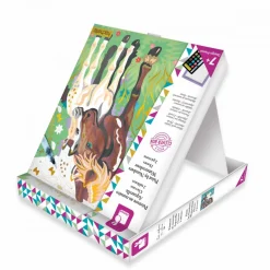 Janod Peinture au Numéro Aquarelle Chevaux* Peinture Par Numéro & Coloriage|Collection 