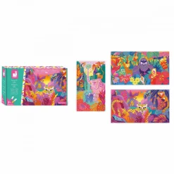 Janod Peinture 3D Jungle* Peinture Par Numéro & Coloriage|Collection 